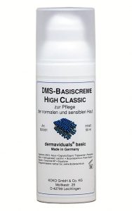 Dermaviduals® DMS-Basiscreme high classic für normale und empfindliche Haut.